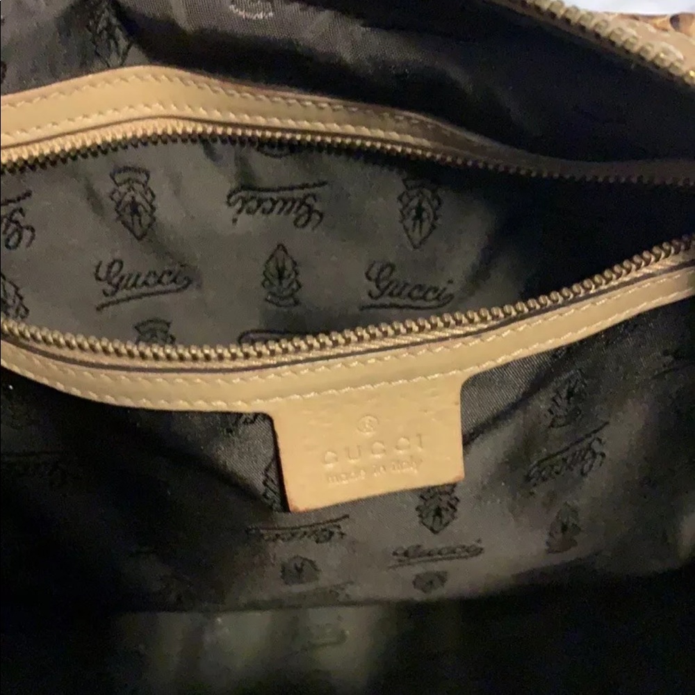 gucci phyton hobo handbag medium. - Picture 8 of 8